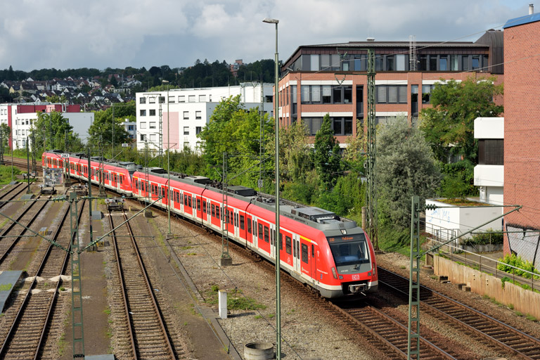423 085 als S30 bei km 16,0 (August 2021)