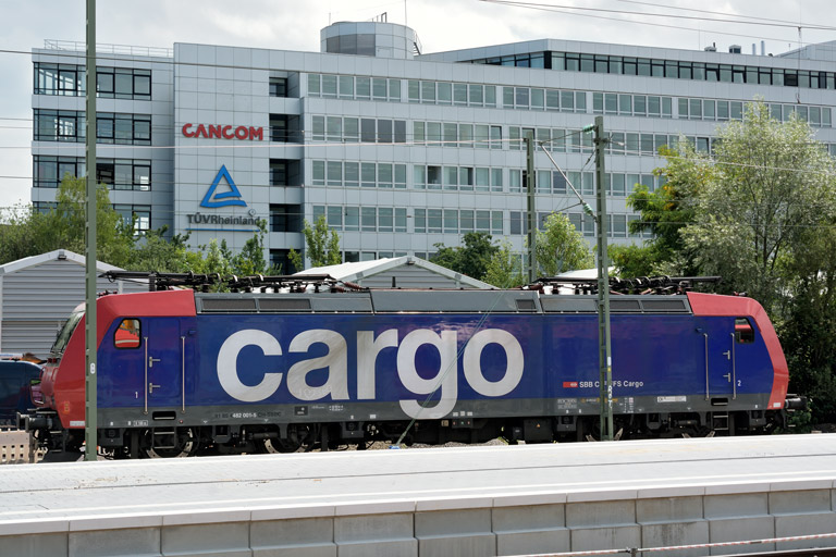 482 001 bei km 15,6 (Juli 2021)