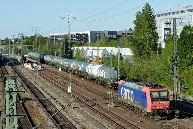 482 007 als Tfzf 91623 bei km 15,8 (Mai 2021)