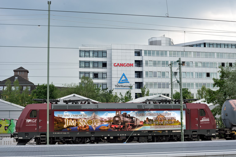 482 047 bei km 15,6 (Juni 2021)