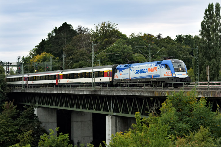 &Ouml;BB 1116 159 mit IC 184 bei km 14,6 (September 2021)
