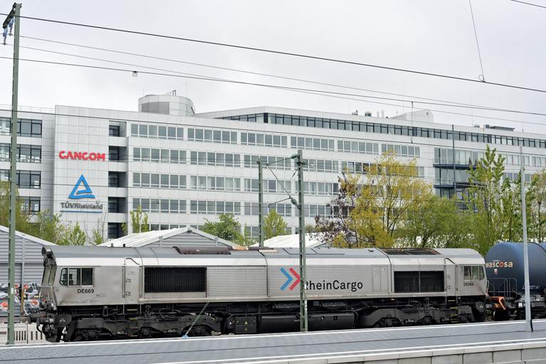 RHC DE 669 bei km 15,6 (April 2021)