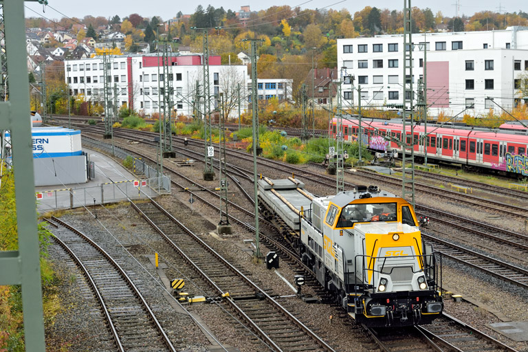 SGL V170.15 (261 309) bei km 16,0 (November 2021)