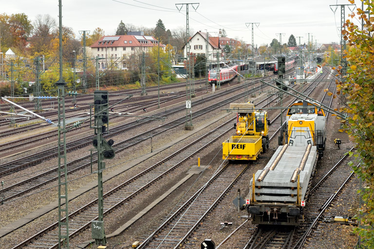 SGL V170.15 (261 309) bei km 15,8 (November 2021)