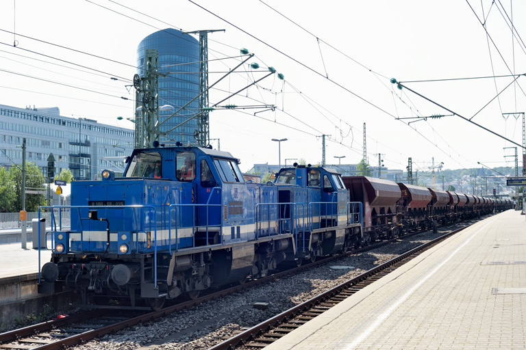 Spitzke V100-SP-025 und V100-SP-026 bei km 15,6 (September 2021)