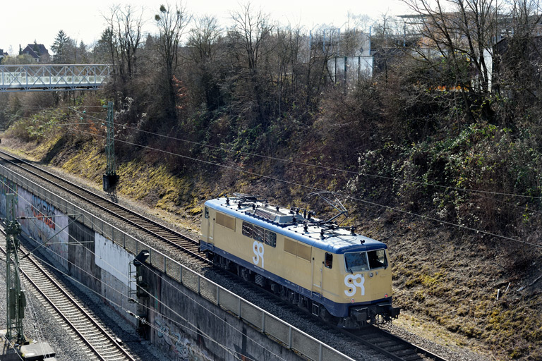 111 223 bei km 14,0 (M&auml;rz 2022)