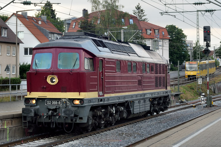 232 068 bei km 15,6 (Juni 2022)