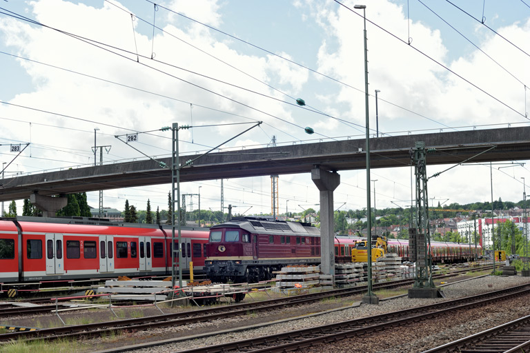 232 068 bei km 15,8 (Mai 2022)