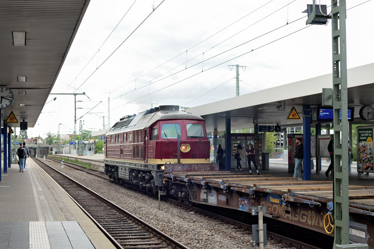 232 068 bei km 15,6 (Mai 2022)