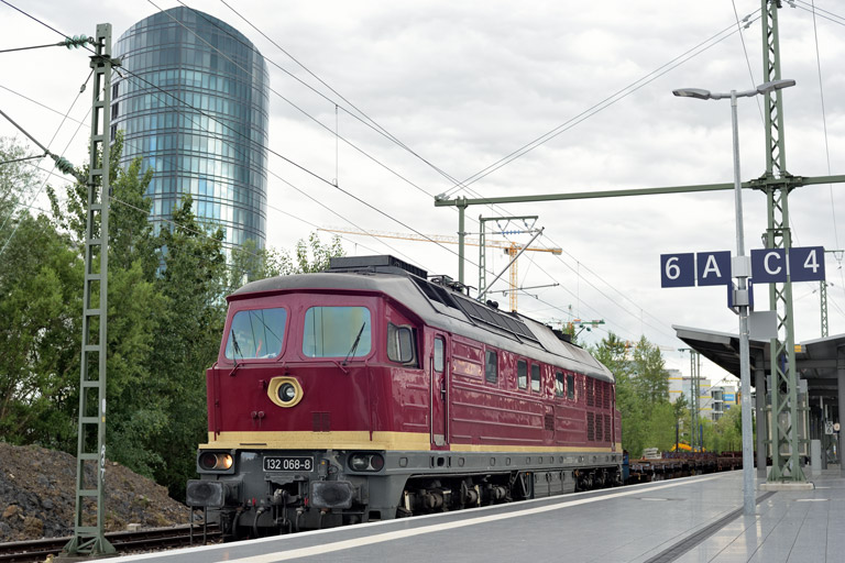 232 068 bei km 15,6 (Mai 2022)