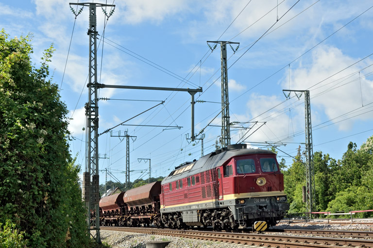 232 068 bei km 16,4 (Juni 2022)
