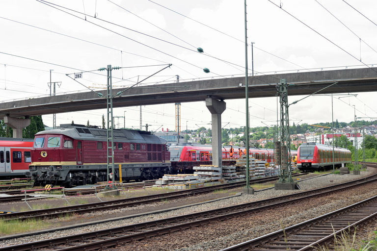 232 068 bei km 15,8 (Mai 2022)