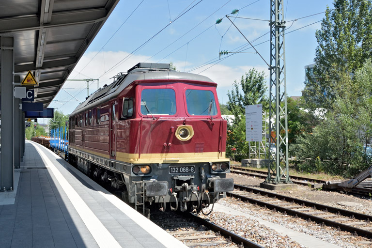 232 068 bei km 15,6 (Juni 2022)