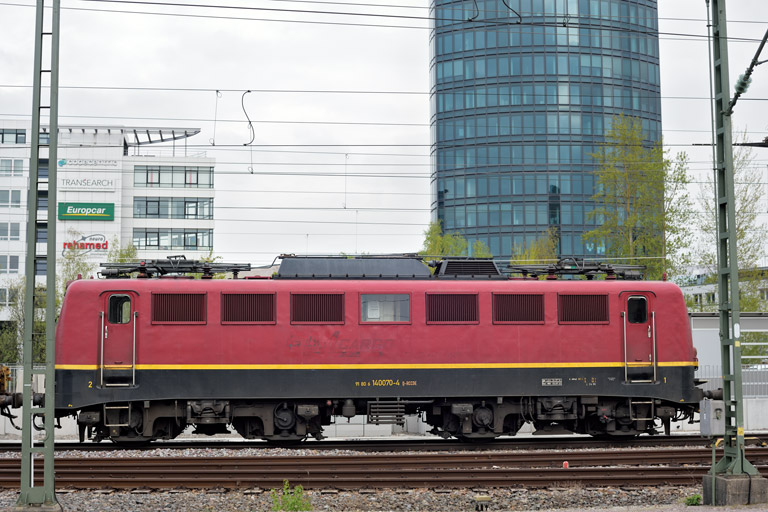 140 070 bei km 15,8 (April 2022)