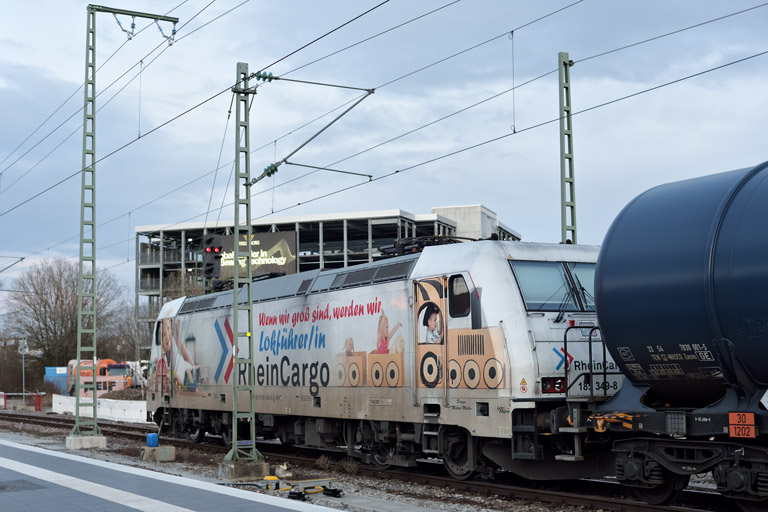 185 349 bei km 15,6 (Februar 2022)