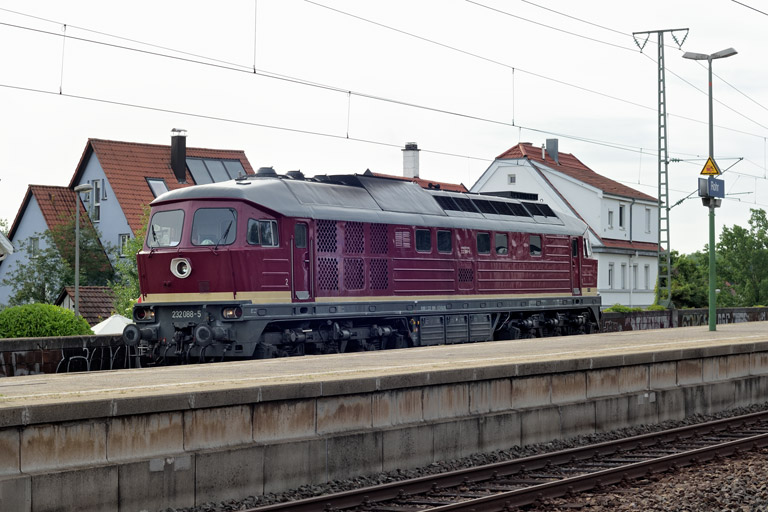 232 088 bei km 16,8 (Juni 2022)