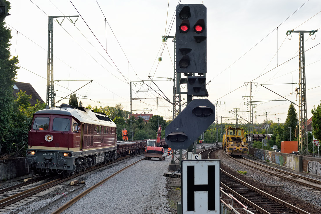 232 088 bei km 16,6 (Juni 2022)