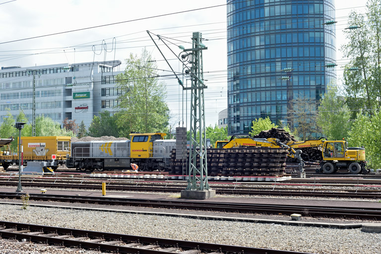 Schweerbau 277 031 bei km 15,8 (Mai 2022)
