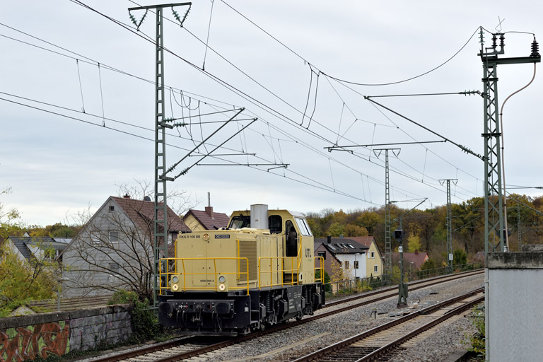 580 009 bei km 16,8 (November 2022)