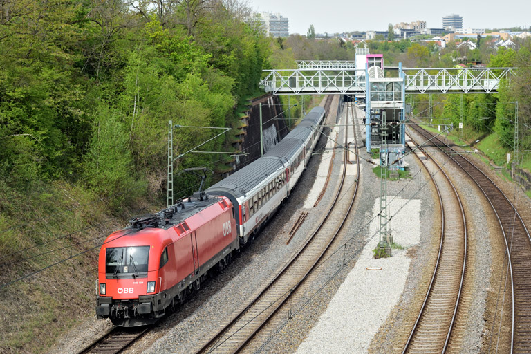 &Ouml;BB 1116 194 mit IC 187 km 14,4 (April 2022)