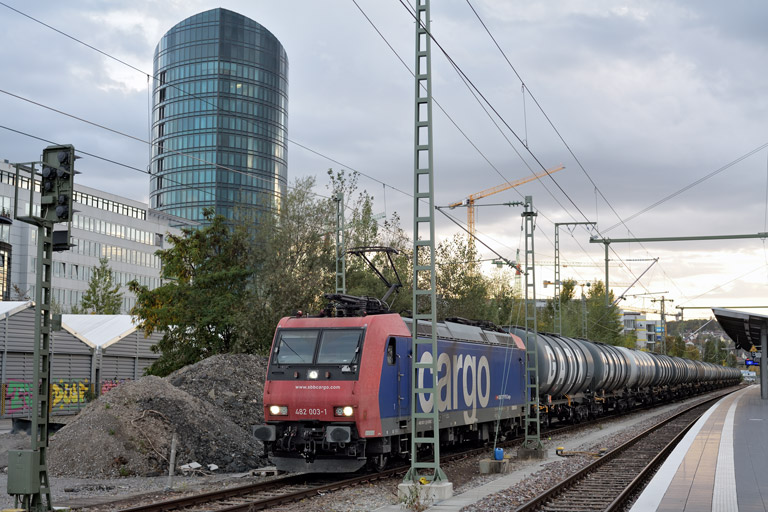 482 003 bei km 15,6 (Oktober 2022)