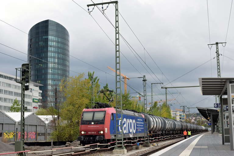 482 009 bei km 15,6 (April 2022)