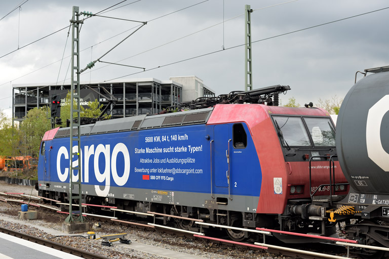482 009 bei km 15,6 (April 2022)