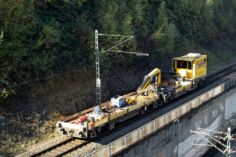 Schwerkleinwagen bei km 13,8 (Oktober 2022)