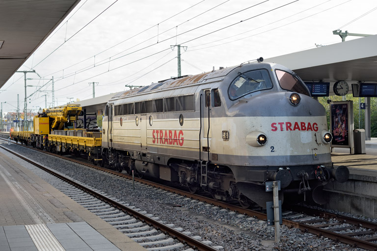 227 007 (V 170 1147) bei km 15,6 (Oktober 2022)