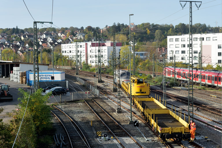227 007 (V 170 1147) bei km 16,0 (Oktober 2022)