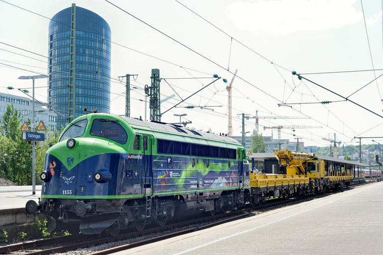 Altmark Rail V 170 1155 bei km 15,6 (Mai 2022)