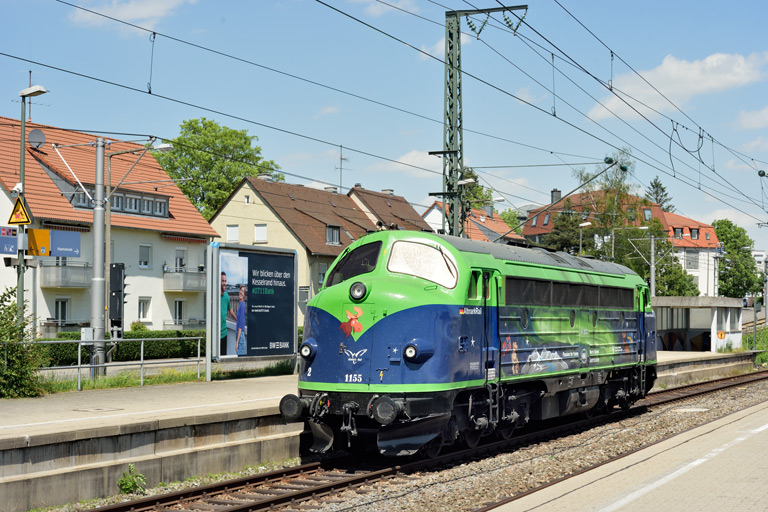 Altmark Rail V 170 1155 bei km 15,6 (Mai 2022)