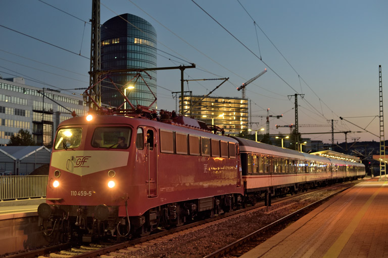 110 459 mit DPN 89587 bei km 15,6 (September 2023)