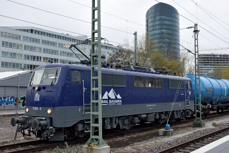 111 065 bei km 15,6 (November 2023)