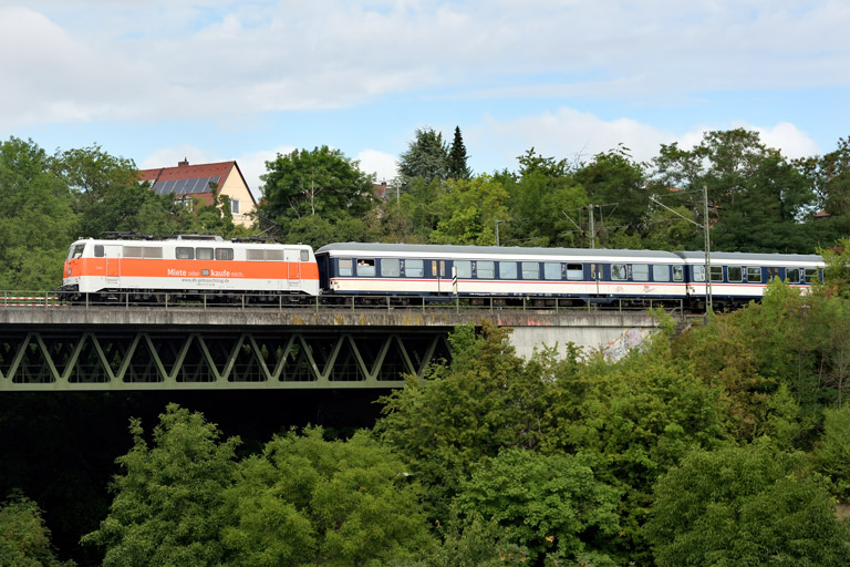 111 111 mit DPN 89566 bei km 14,6 (August 2023)