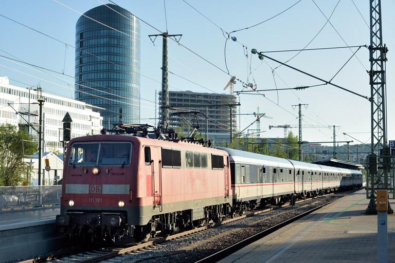 111 191 mit DPN 89583 bei km 15,6 (September 2023)