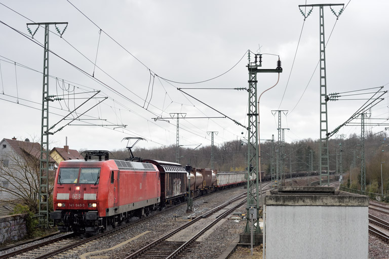 145 049 bei km 16,8 (M&auml;rz 2023)