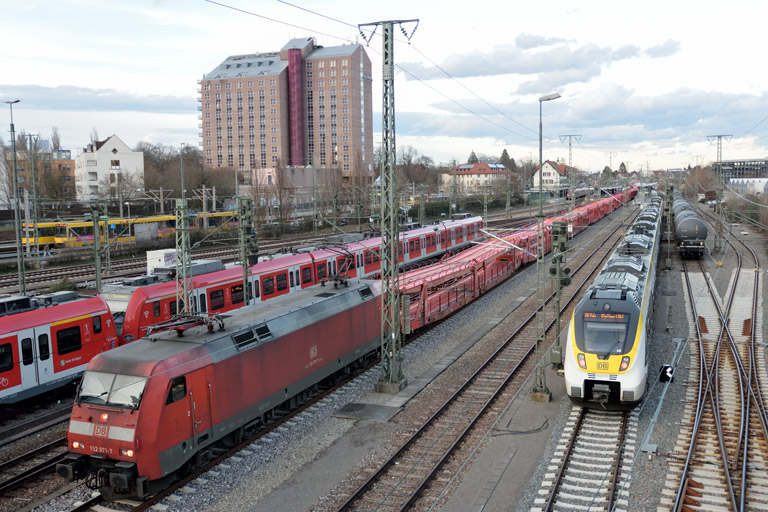 152 071 mit EZ 52094 bei km 15,8 (M&auml;rz 2023)