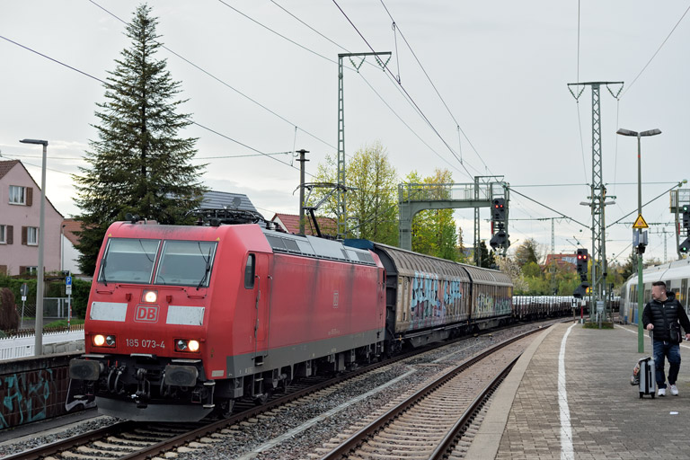 185 073 mit EZ 52099 bei km 16,8 (April 2023)