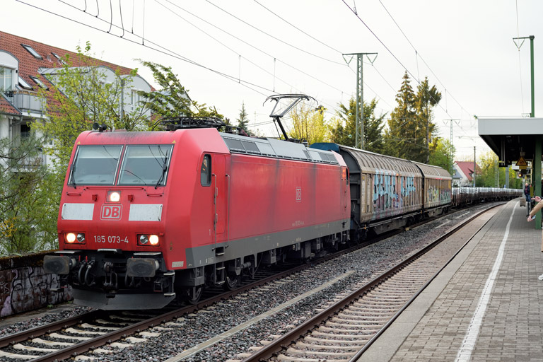 185 073 mit EZ 52099 bei km 16,8 (April 2023)
