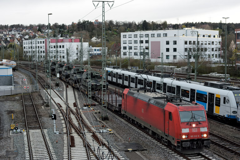 185 312 bei km 16,0 (April 2023)