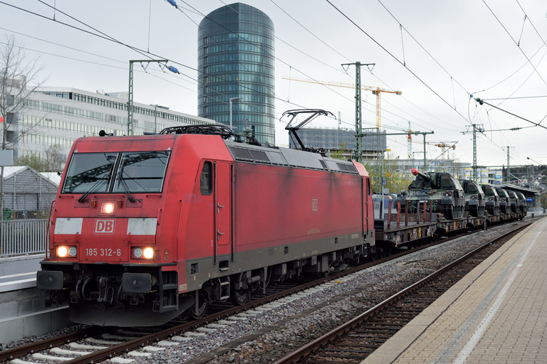 185 312 bei km 15,4 (April 2023)