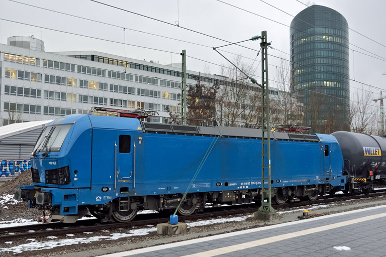 192 056 bei km 15,6 (Januar 2023)