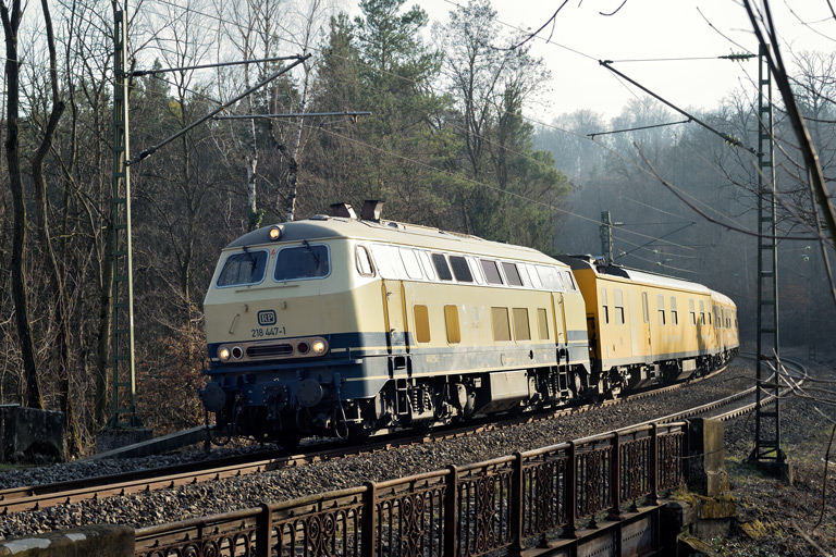 218 447 bei km 11,0 (M&auml;rz 2023)