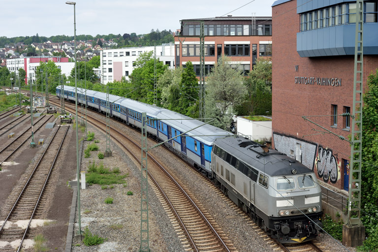 218 468 mit SVG 26790 bei km 16,0 (Mai 2023)