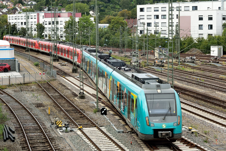 430 087 als S2 bei km 16,0 (August 2023)