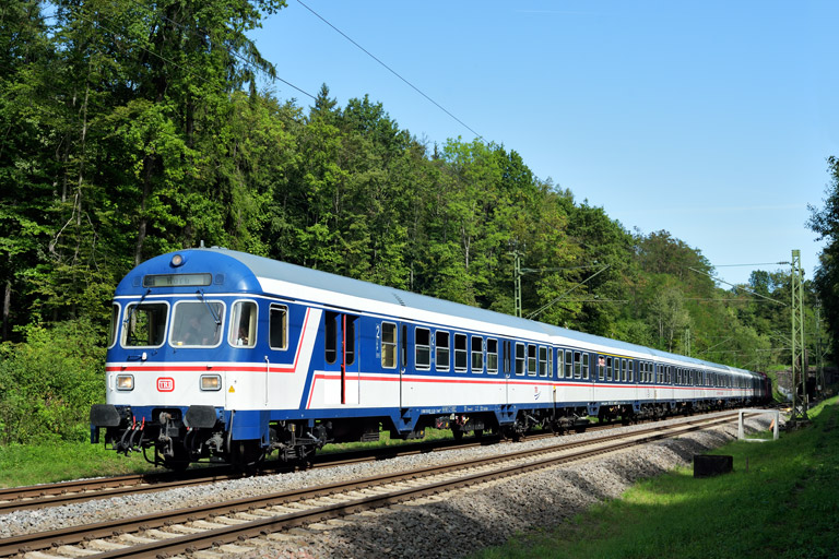 Leerreisezug bei km 18,2 (September 2023)