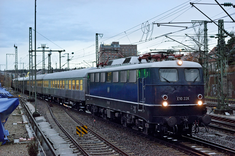 E10 228 bei km 15,4 (Dezember 2024)