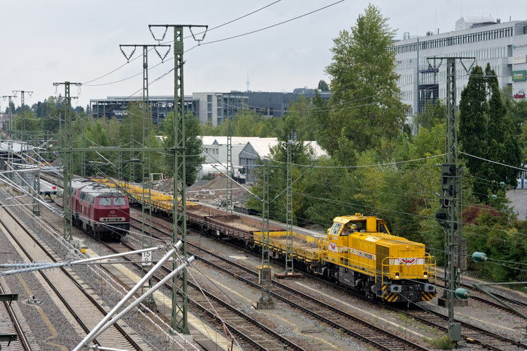 1277 805, 215 025 und 215 018 bei km 15,6 (September 2024)