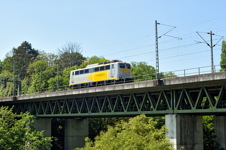 140 797 als Zftf 21149 bei km 14,6 (Mai 2024)